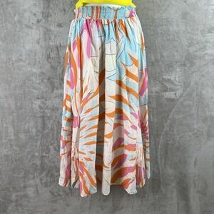 Maeve‎ Floral Burst Maxi Skirt Multicolor Women's Small